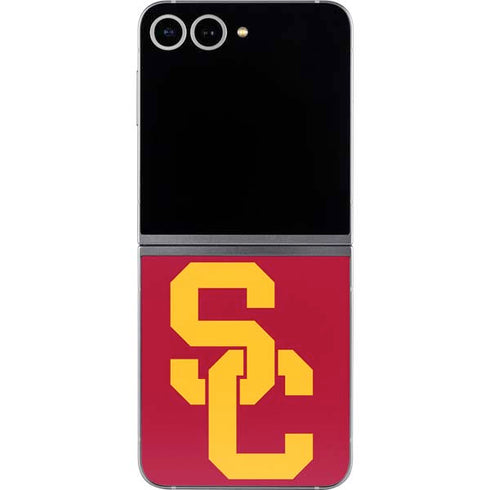 University of Southern California USC Red Logo Galaxy Z Flip6 Skin